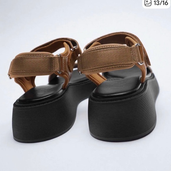 Zara Flat Strappy Sport Platform
Cushion Sandal - Picture 4 of 4